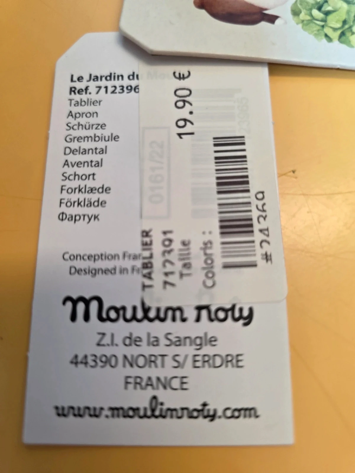 Tablier jardinier enfant Moulin Roty – photo 5